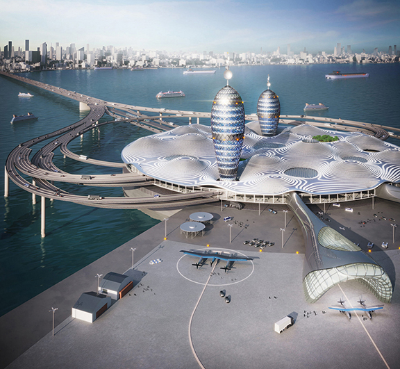 Floating Space Station